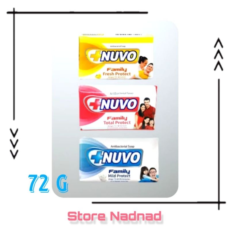 NUVO Sabun Batang | NUVO Sabun Mandi | NUVO Sabun Antibacterial