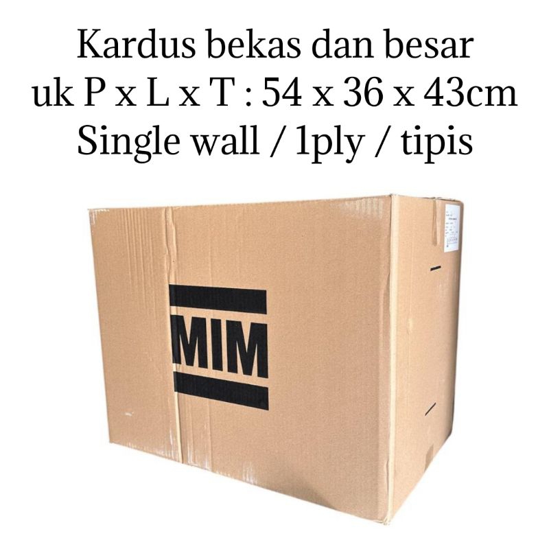 

kardus besar/kardus packing/dus pindahan/karton box