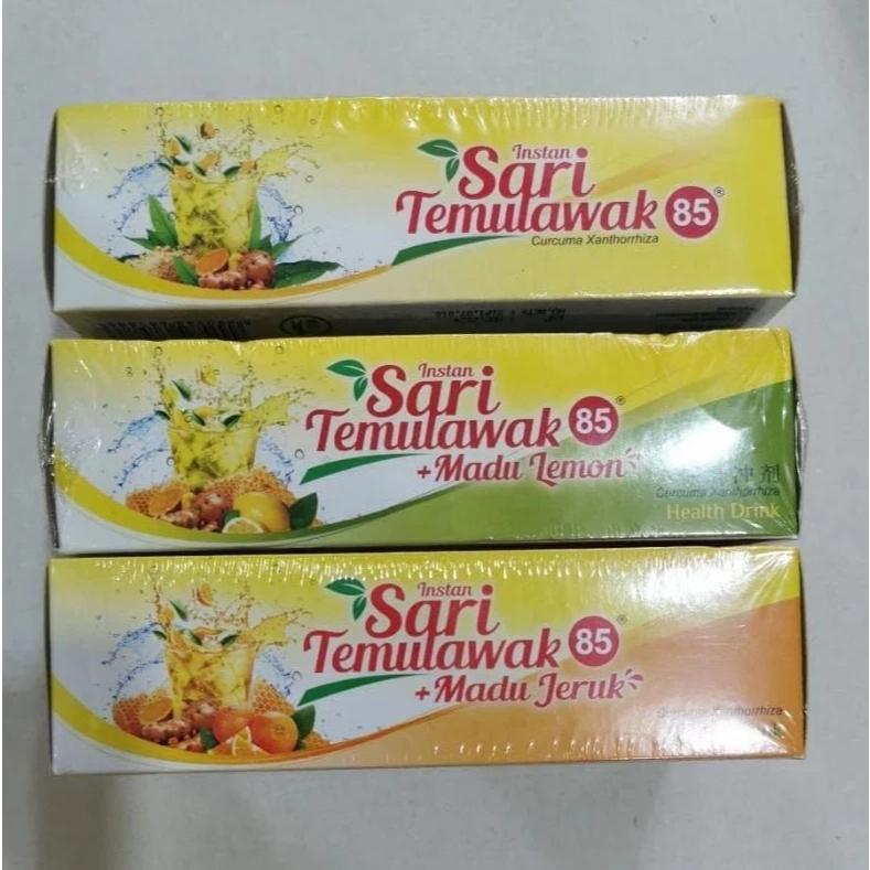 

(FREE TOTEBAG) Sari Temulawak Minuman Serbuk Herbal Sachet Isi 10Sachet Untuk Panas Dalam dan Kesehatan Liver Sari Temulawak Instan 85