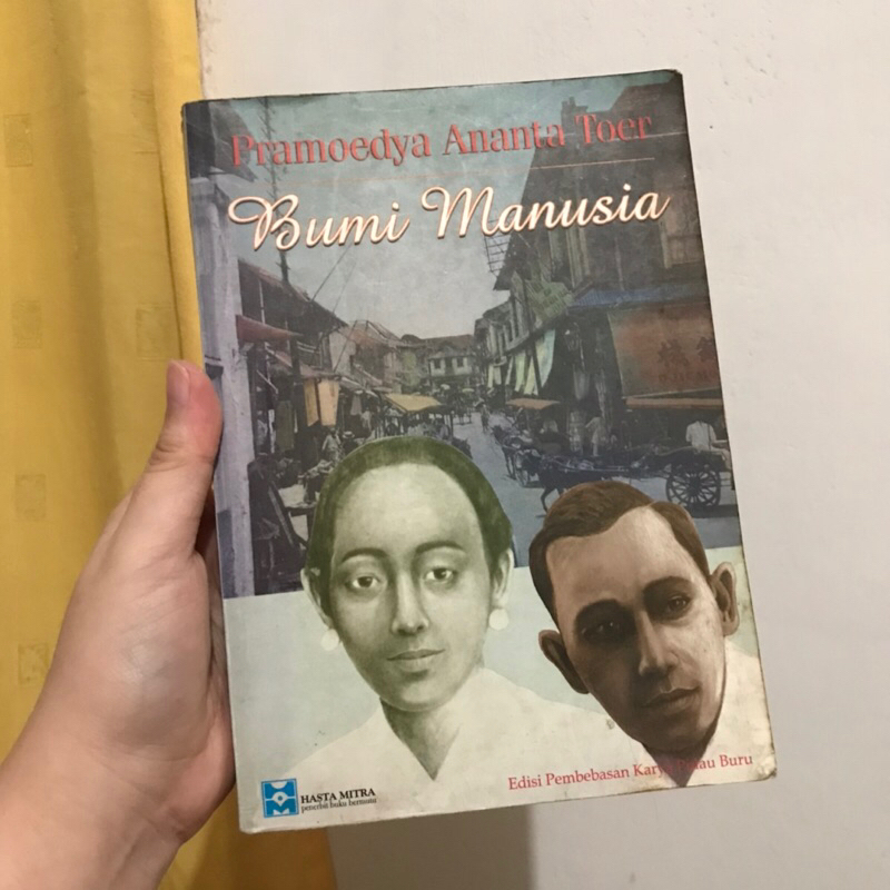 bumi manusia pramoedya ananta toer hasta mitra novel preloved buku