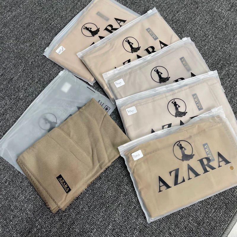 FREE POUCH Segiempat Laser Cut Oskara Azara Voal Miracle Plain Azara Superfashion