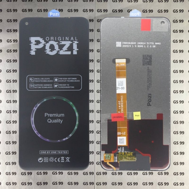 LCD REALME 6 / REALME 7 / REALME NARZO 2 PRO  ORG POZI