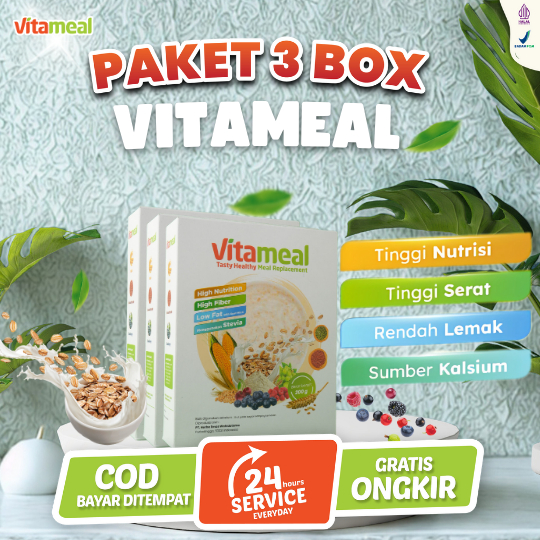 

Paket 3 Box – Sereal Sehat untuk Diabetes, Diet, Gerd, Asam Lambung
