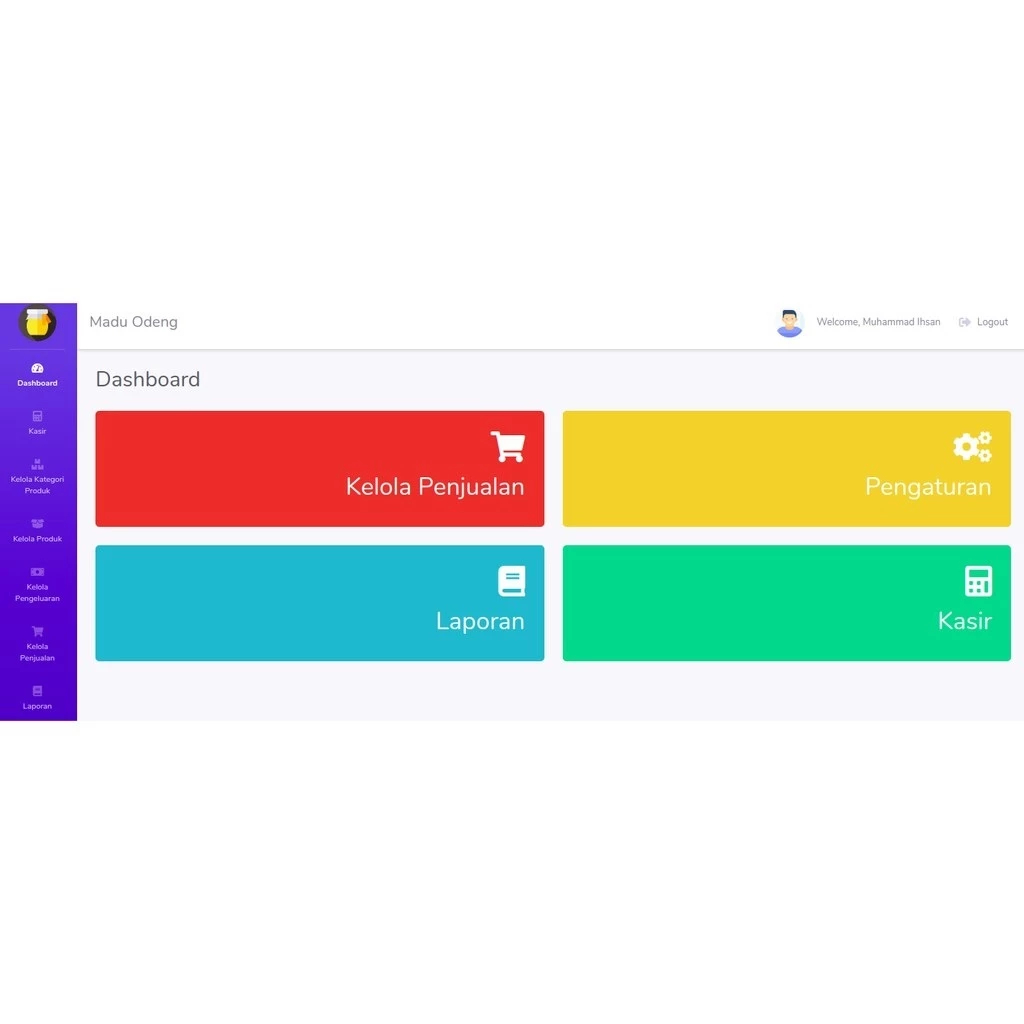 Aplikasi Point of Sales (POS) - Laravel 5
