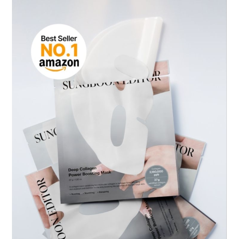 [100% Ori]Sungboon Editor Deep Collagen Power Boosting Mask 1pcs