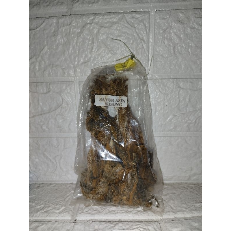 

Sayur Asin kering per bungkus