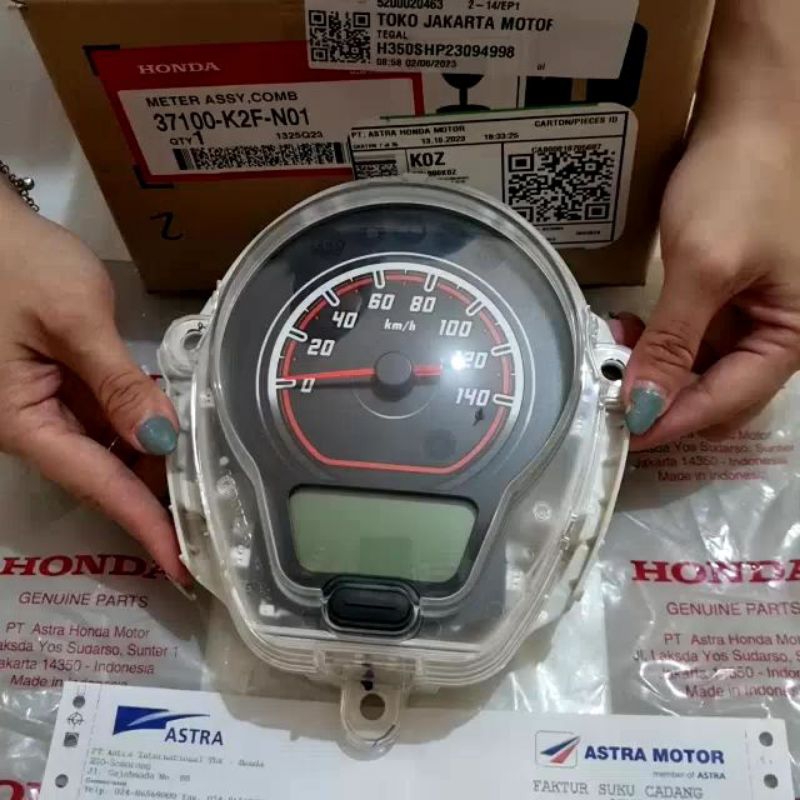 37100-K2F-N01 SPEEDOMETER Scoopy K2F Type Kunci 2021-2024