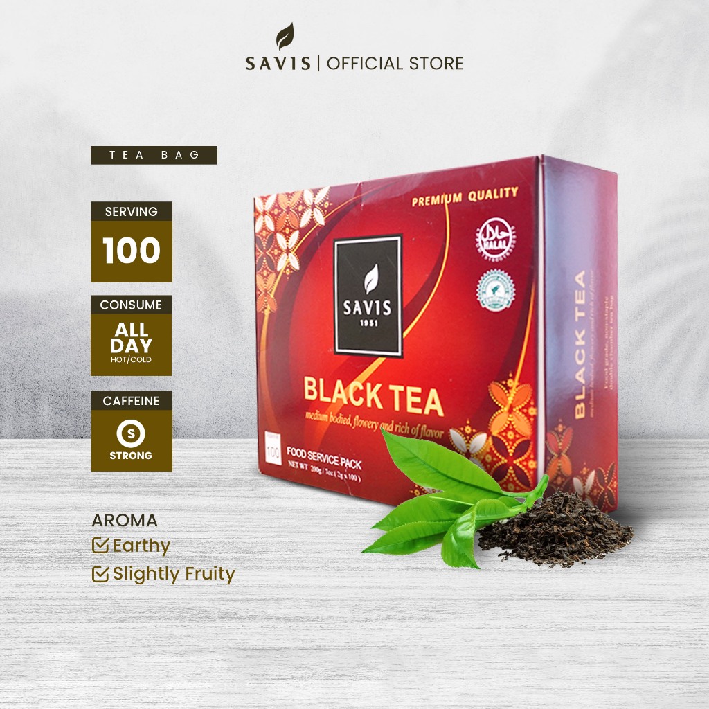

Savis - Black Tea 100 Teabag
