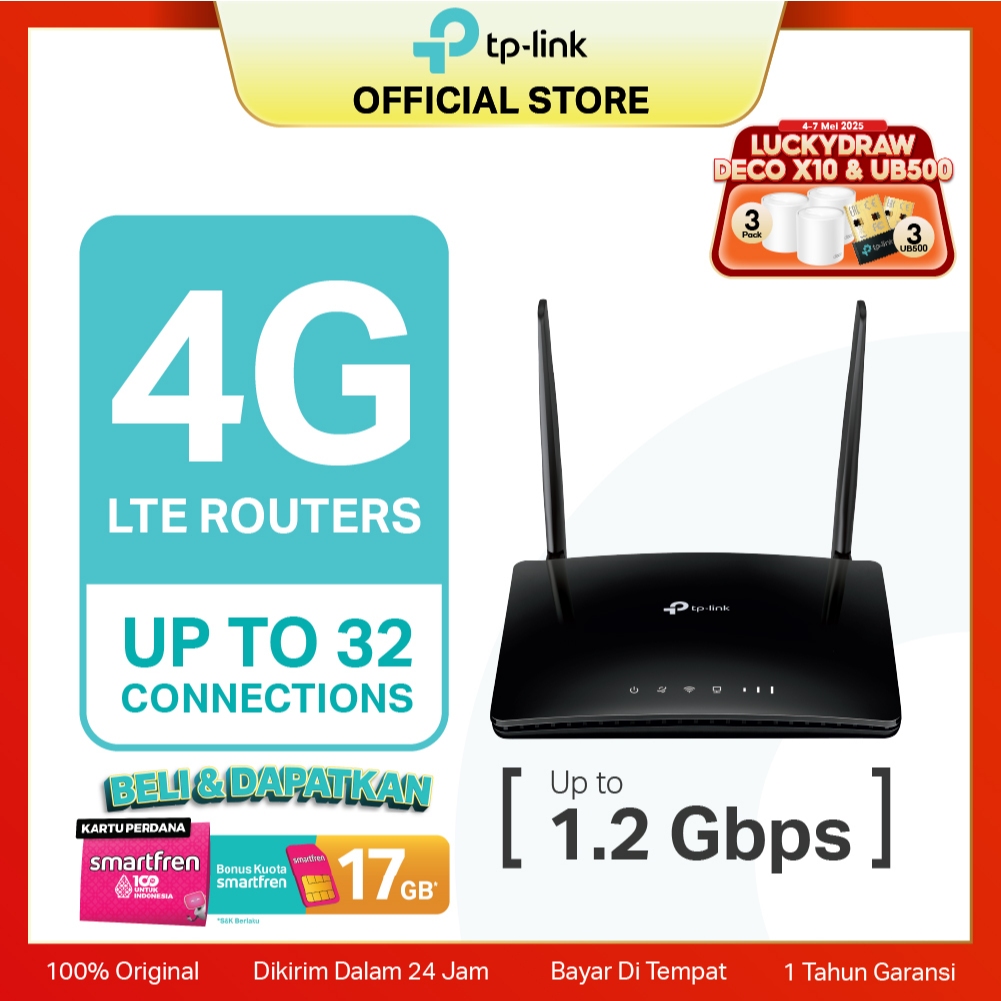 TP-Link Archer MR400 | AC1200 4G Modem LTE | WiFi Router | DualBand | Unlock All Operator | SIM Card