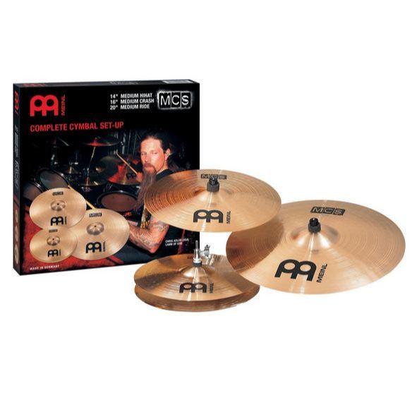 CYMBAL SET MEINL MCS (14" 16" 20" ) EXTRA 18"