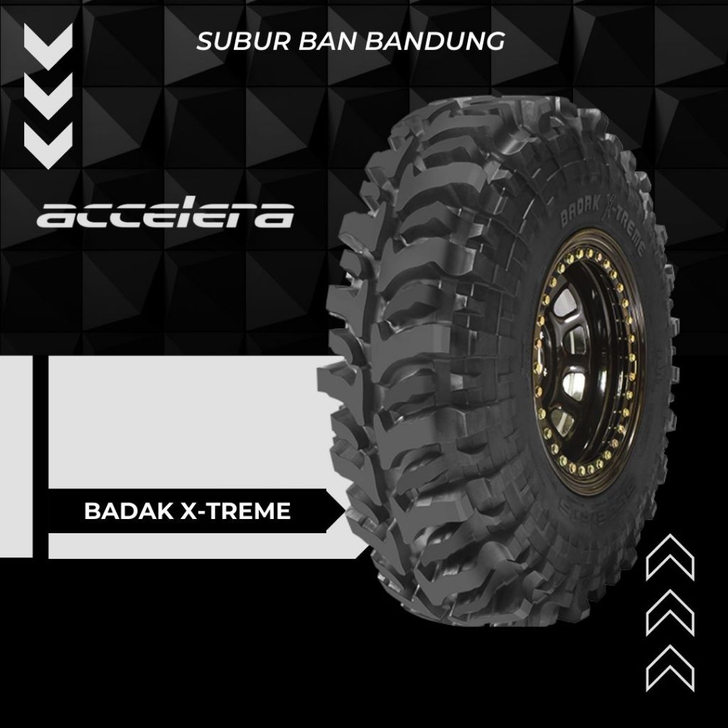 Accelera Badak X-Treme 27X8.5 R14 Ban Mobil Off-Road Ring 14