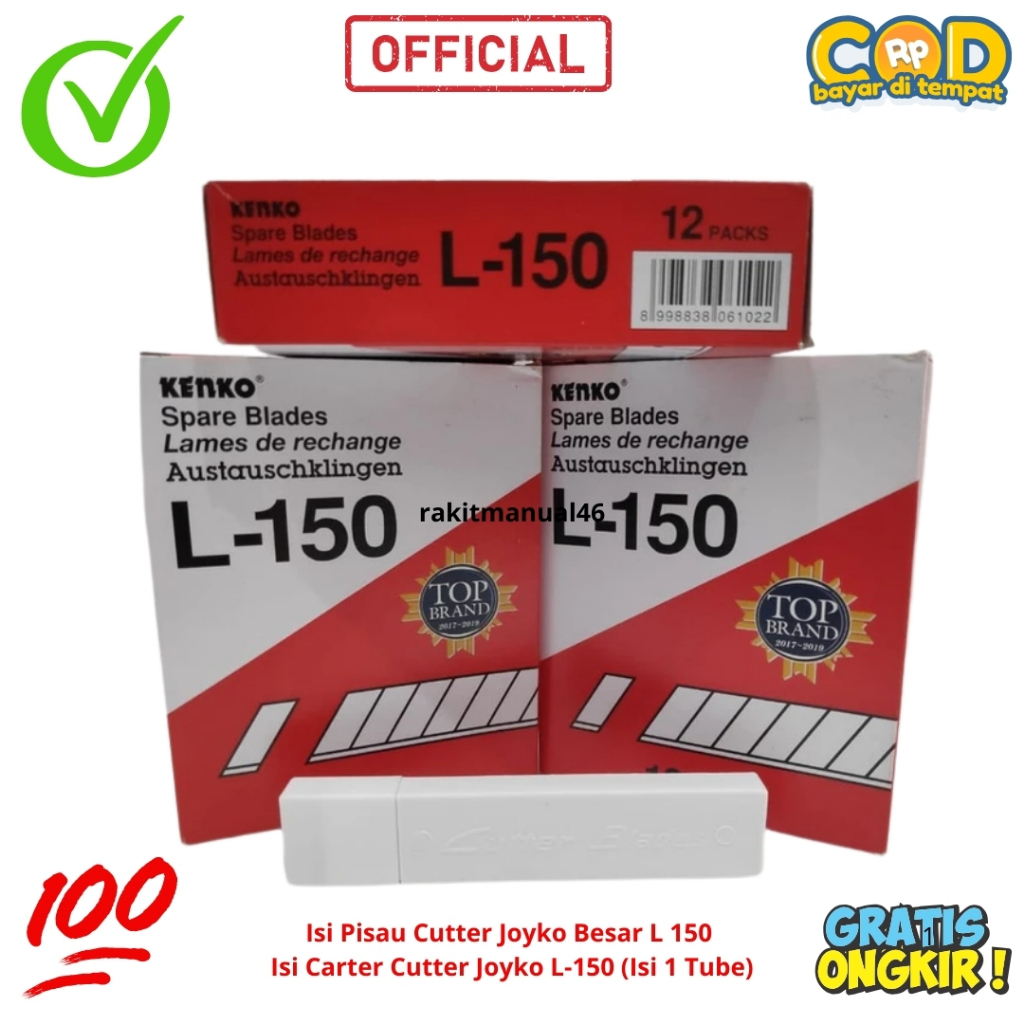 

Isi Cutter Besar L 150 Kenko 1 Tube