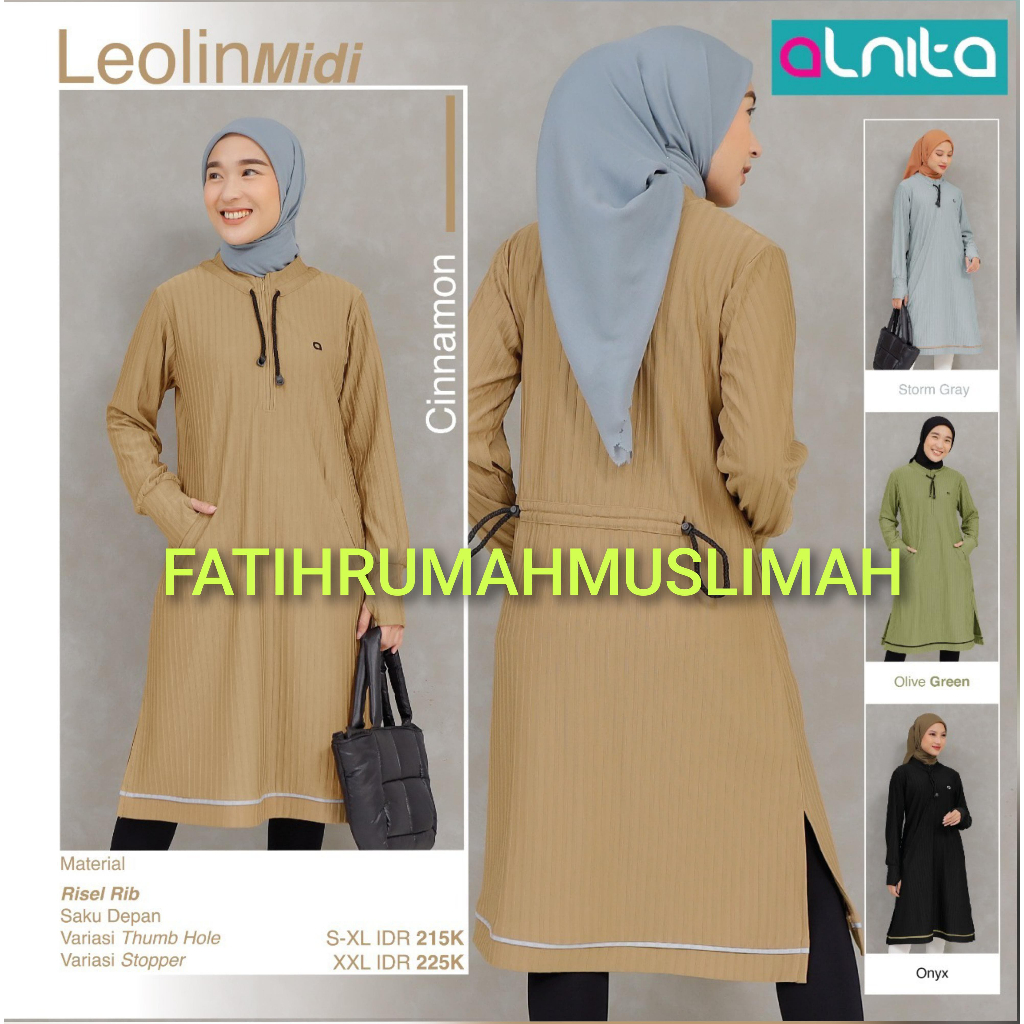 ALNITA/ ATASAN DEWASA / ATASAN LEOLIN MIDI / LEOLIN MIDI / ALNITA
