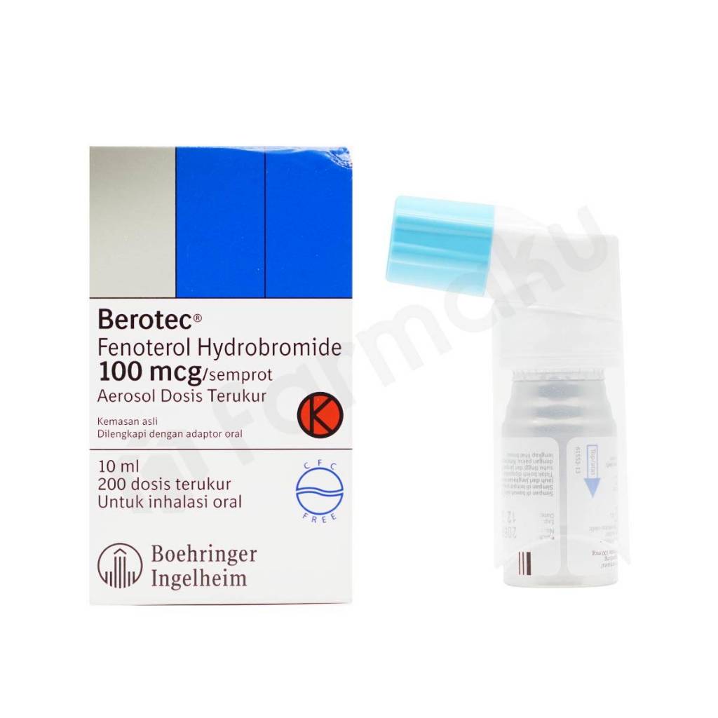 Berotec MDI 100 mcg/puff 10 ml - MKR
