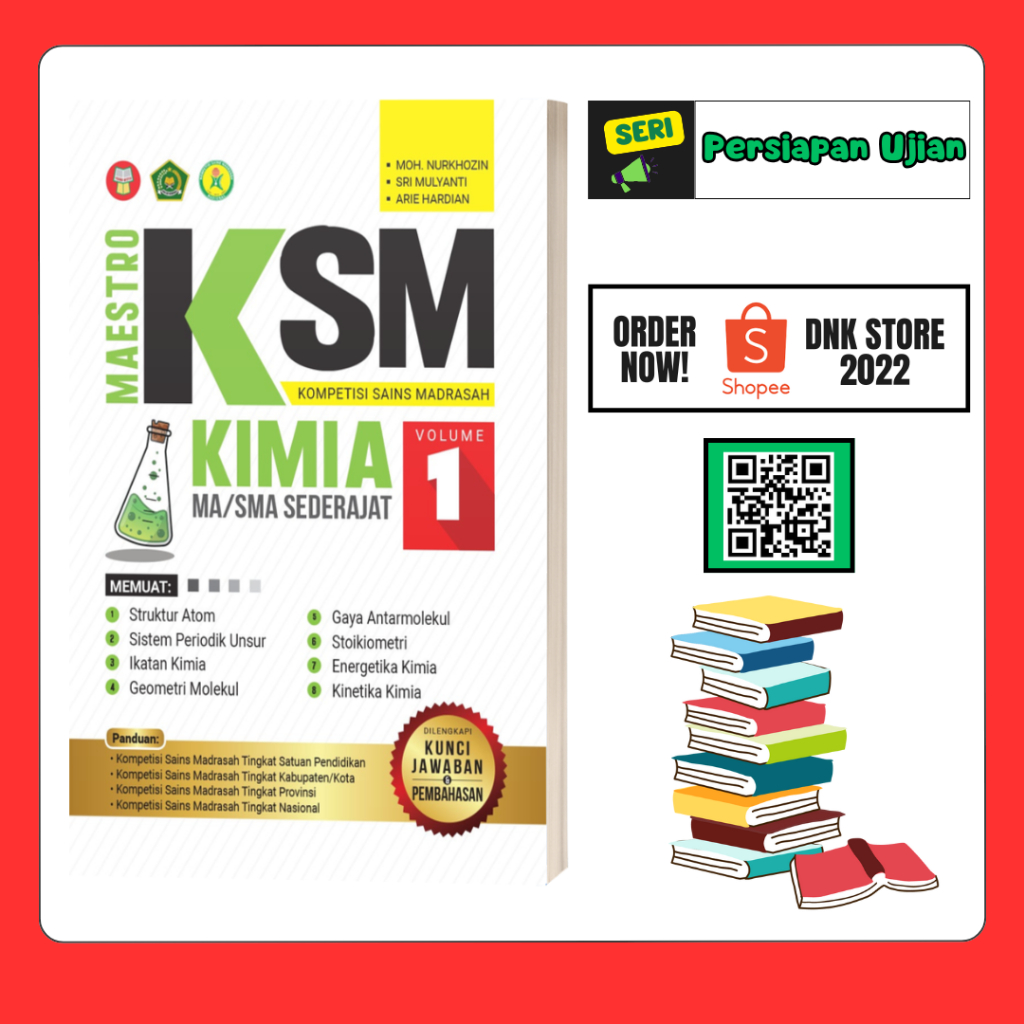 Buku Maestro KSM Kimia Kompetisi Sains Madrasah MA/SMA Volume 1