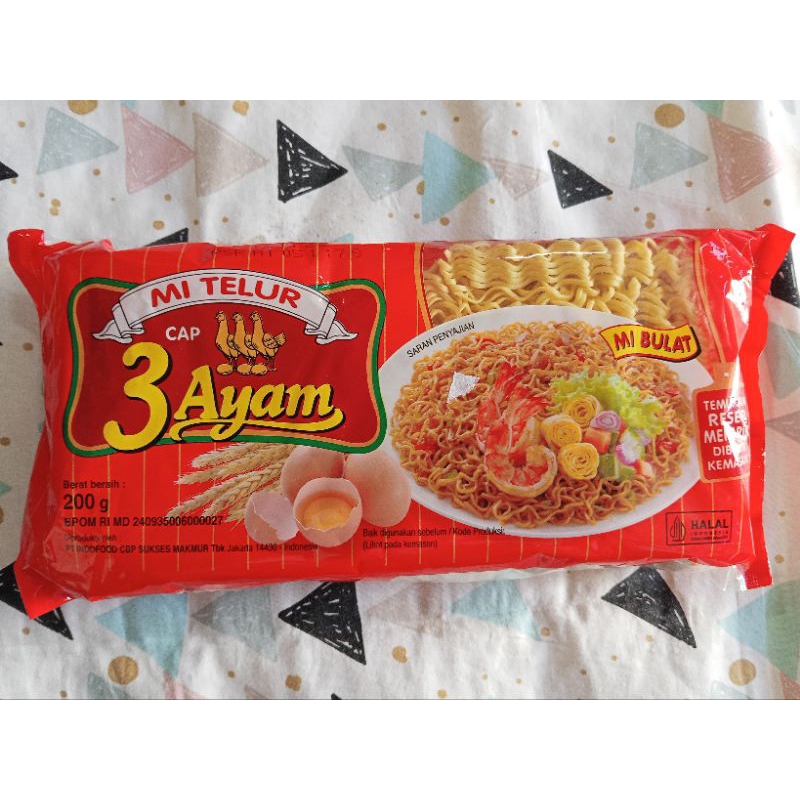 

mie telur cap tiga ayam
