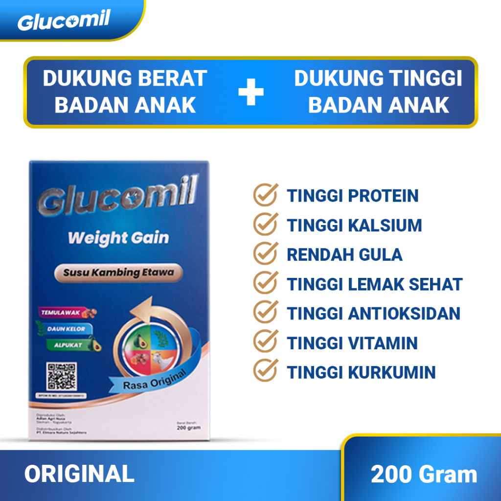 

Susu Glucomil - Paket 1 Box - Susu Pertumbuhan Anak & Dewasa