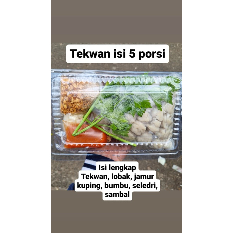 

TEKWAN ISI 5 PORSI