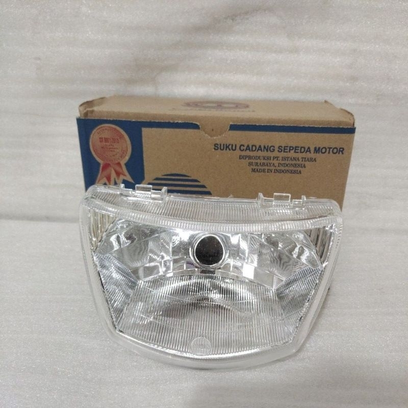 Lampu Depan Reflektor Yamaha Vega R 2004 2005 ( LAMPU DEPAN VEGA R 04 ) WIN