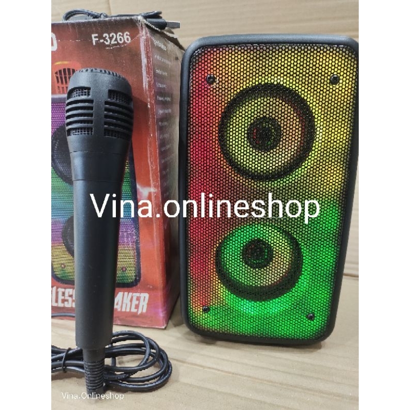 FLECO F3266 SPEAKER WIRELESS+ MIC