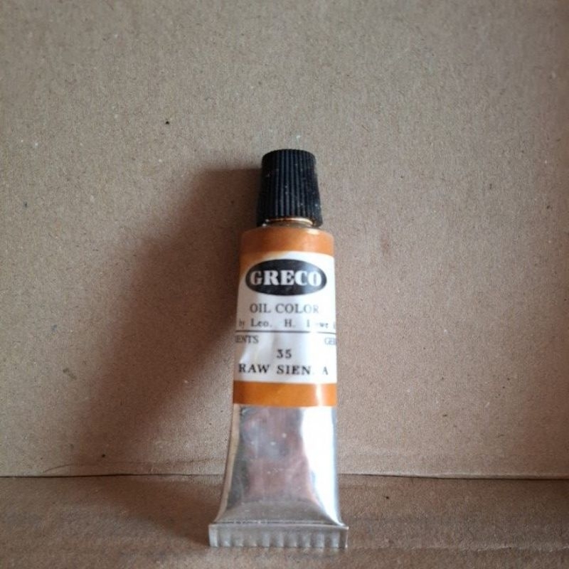 

cat minyak / oil colour greco RAW SIENNA 35