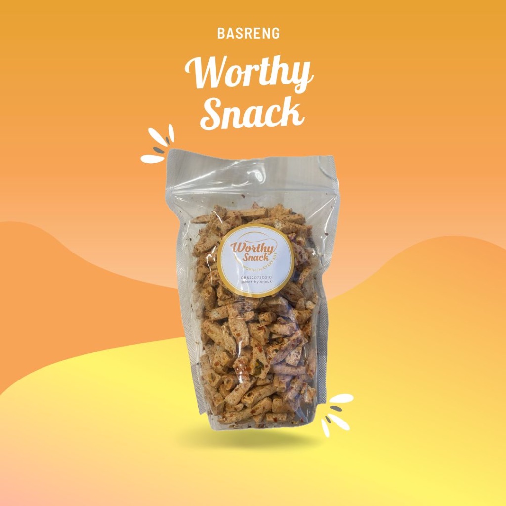 

Basreng original dan pedas