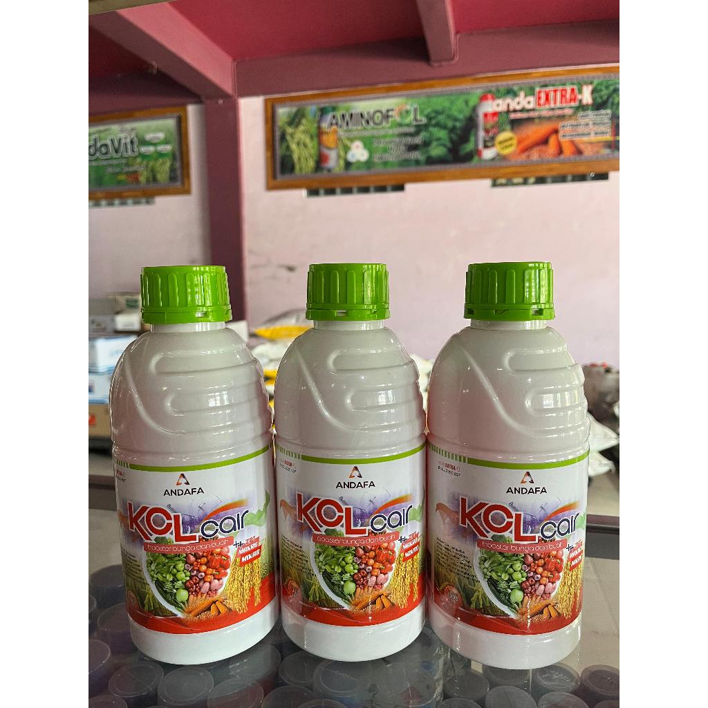 Pupuk KCL Cair 1 liter KCL Cair Andafa KCL Booster KCL Cair Booster Bunga dan Buah KCL Cair untuk Pa
