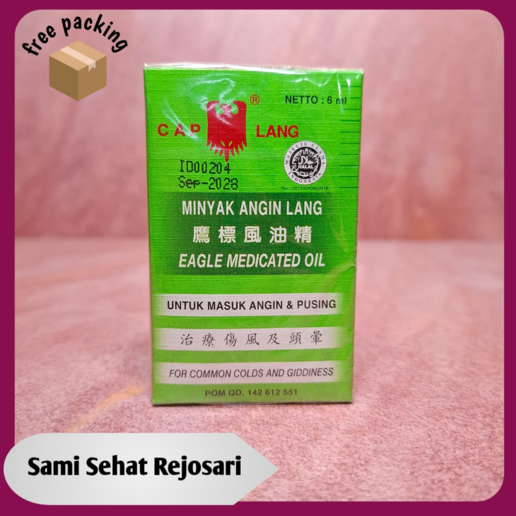 1 Pcs CAP LANG MINYAK ANGIN PPO 6 ML
