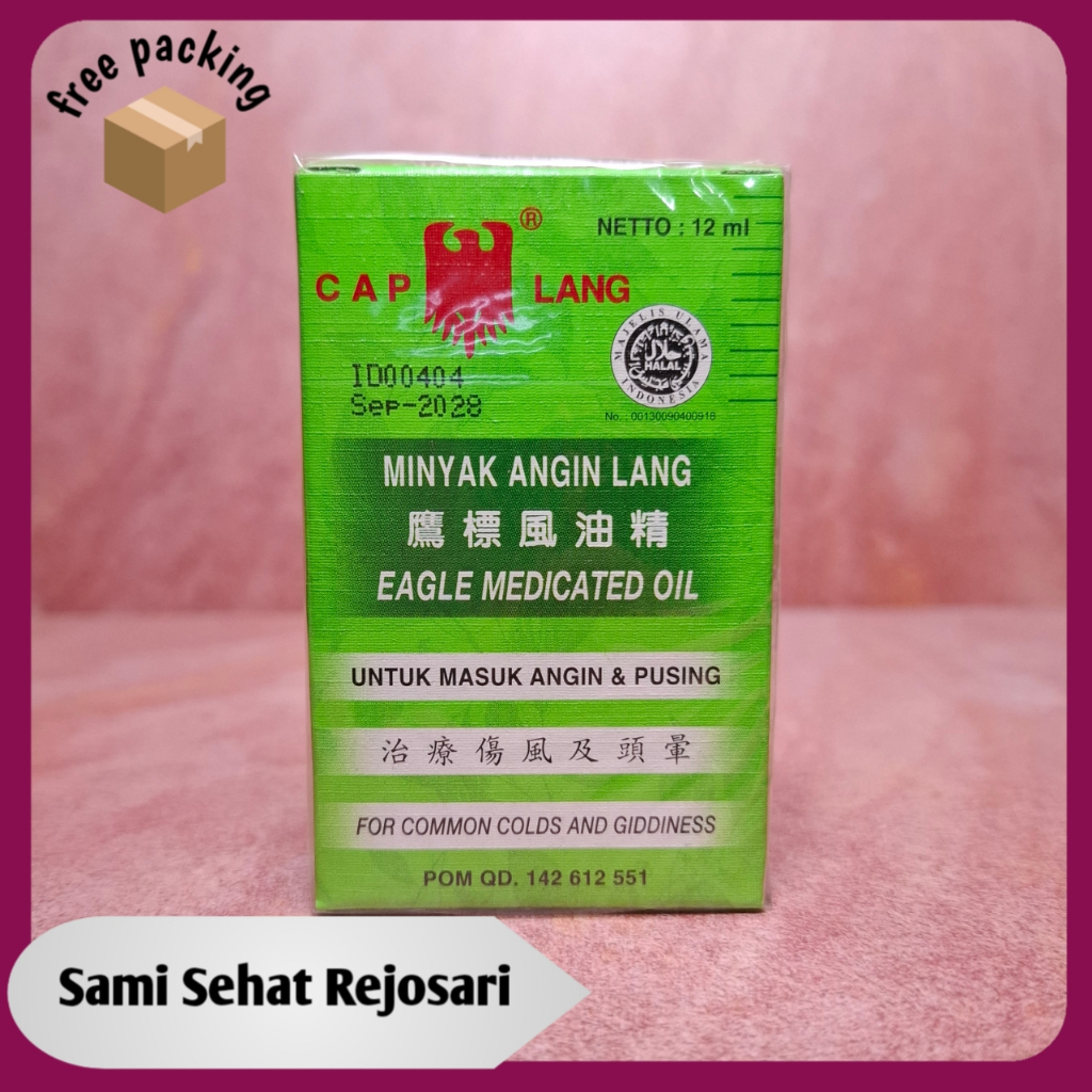 1 Pcs CAP LANG MINYAK ANGIN PPO 12 ML