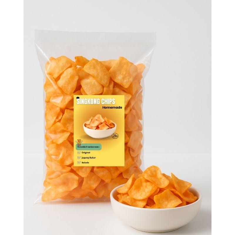 

Kripik singkong/opak singkong enak, murah, nagih