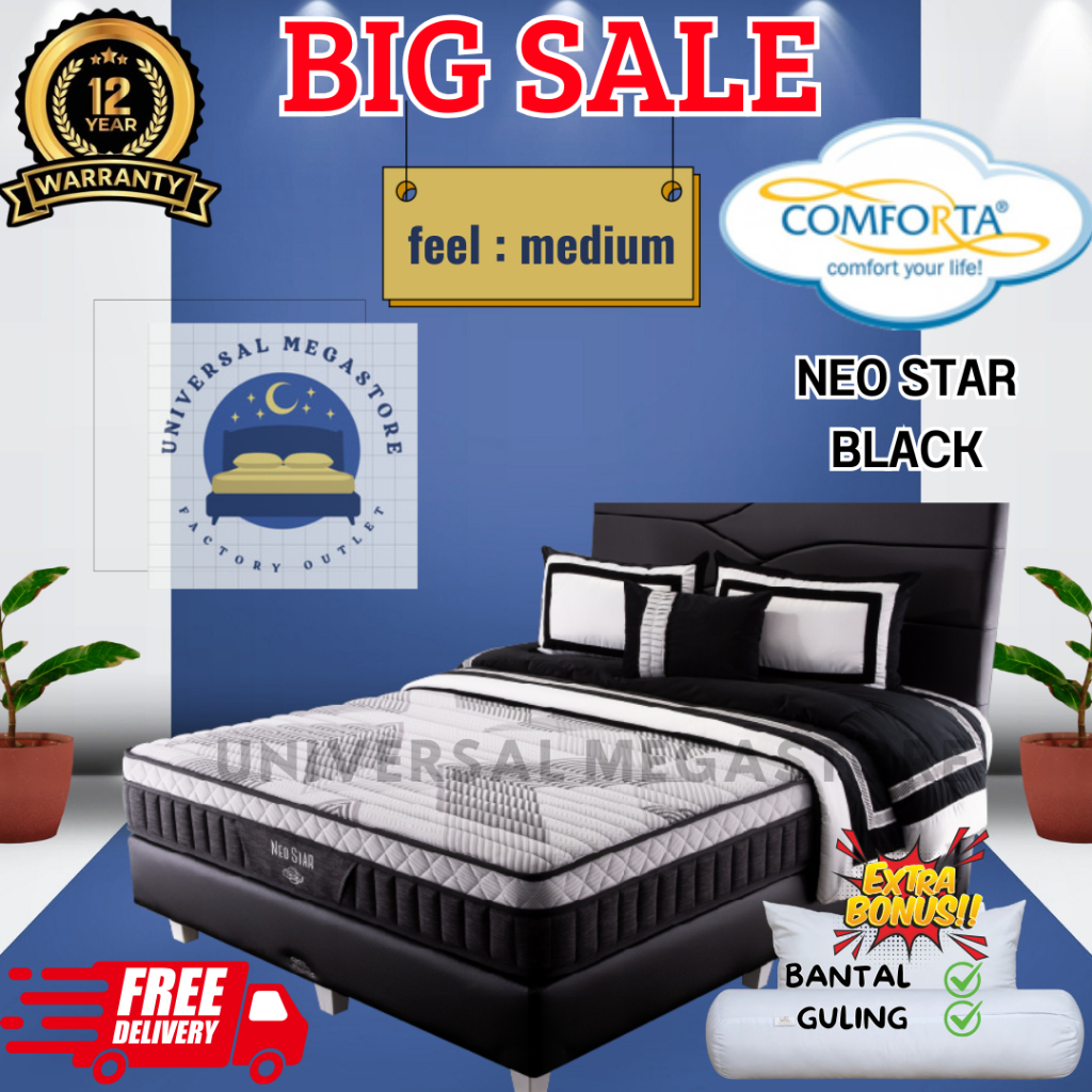COMFORTA Kasur Springbed NEW NEO STAR