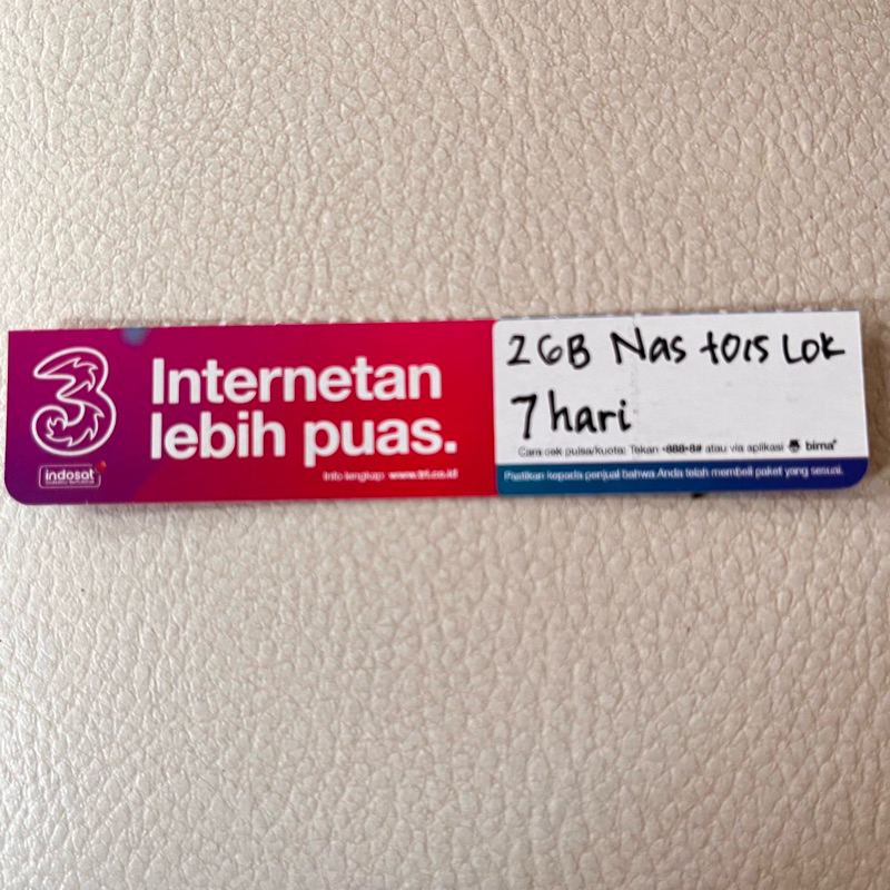 VOUCHER KUOTA TRI