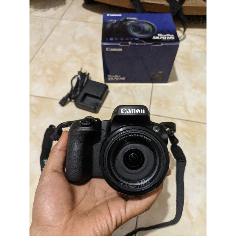 kamera powershot Canon SX70HS SECOND 100% ORIGINAL