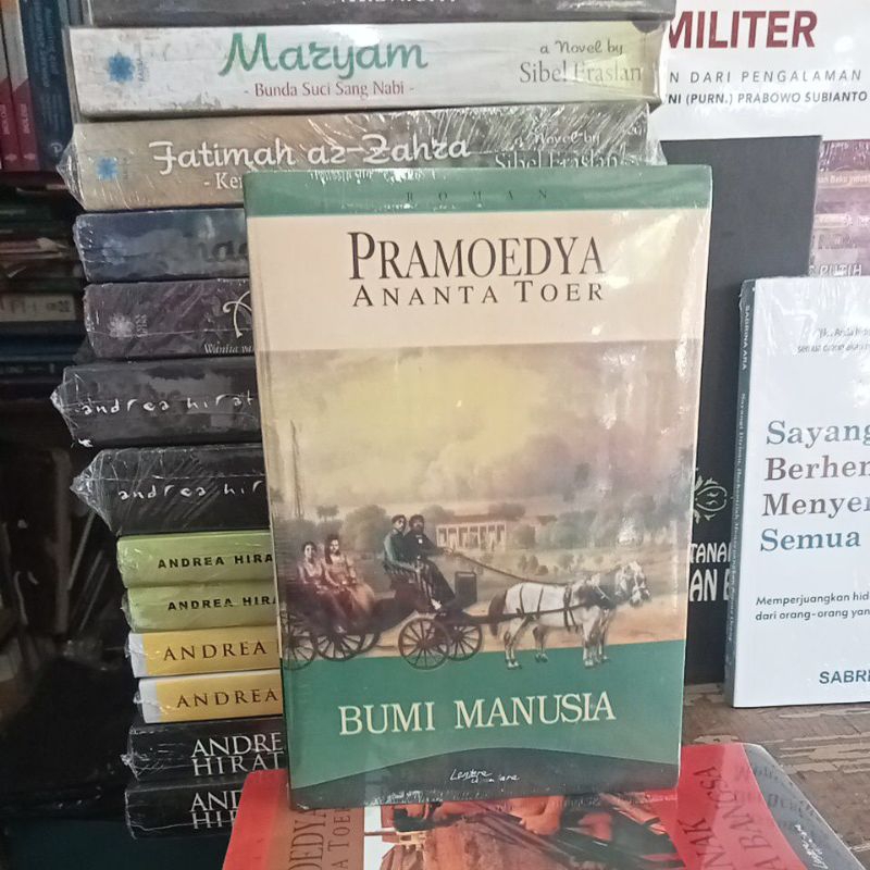 BUKU NOVEL ROMAN BUMI MANUSIA