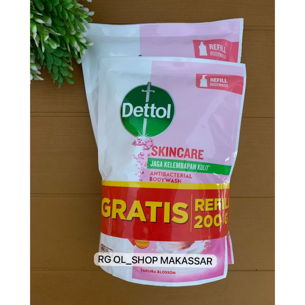 Dapat 2 Dettol Sabun Mandi Cair 370ml Gratis 200ml