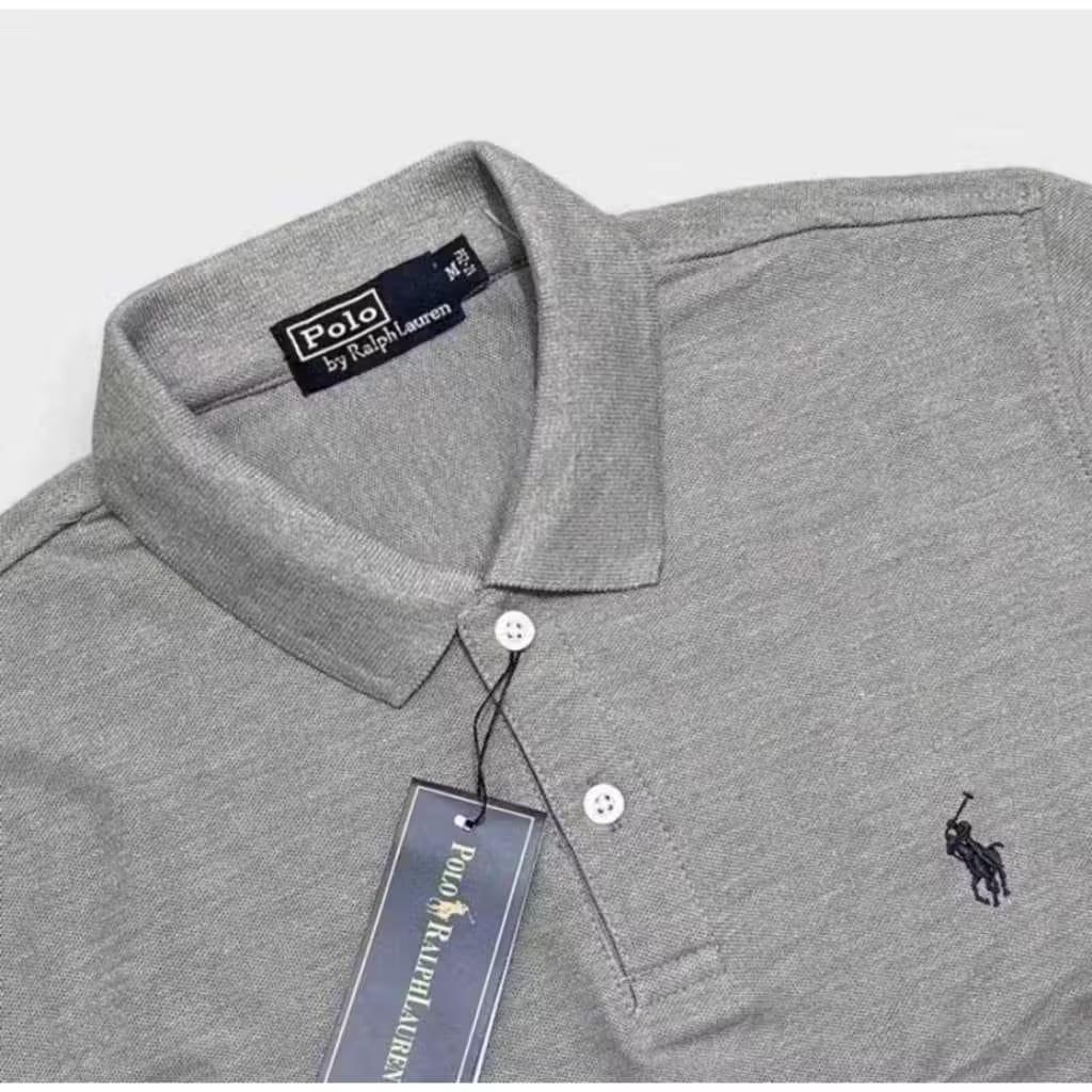 Kaos Polo Shirt Kaos Pria Berkerah Logo Bordir Kaos Polos Berkerah Logo Bordir Kaos Polo Slimfit
