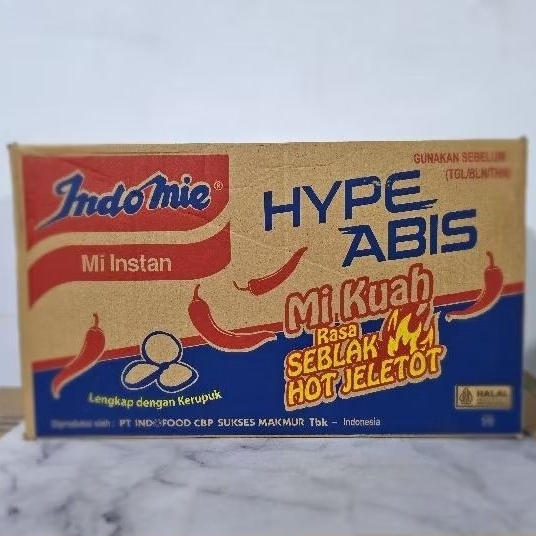 

INDOMIE SEBLAK 1 DUS ISI 40PCS II INDOMIE KUAH SEBLAK HOT JELETOT