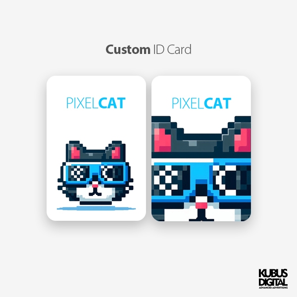 

ID Card PVC | Cetak Id Card Custom | ID Card 1 Sisi dan 2 Sisi - Kubus Digital