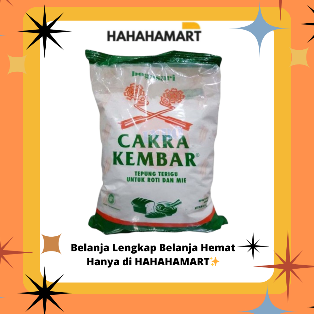 

Tepung Cakra Kembar 1kg Harga Per Pcs