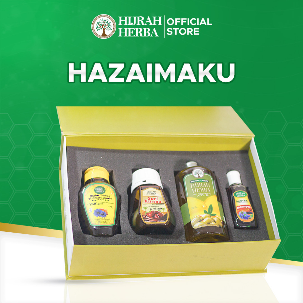 

Hazaimaku Hijrah Herba 100% Original Bantu Tingkatkan Mood