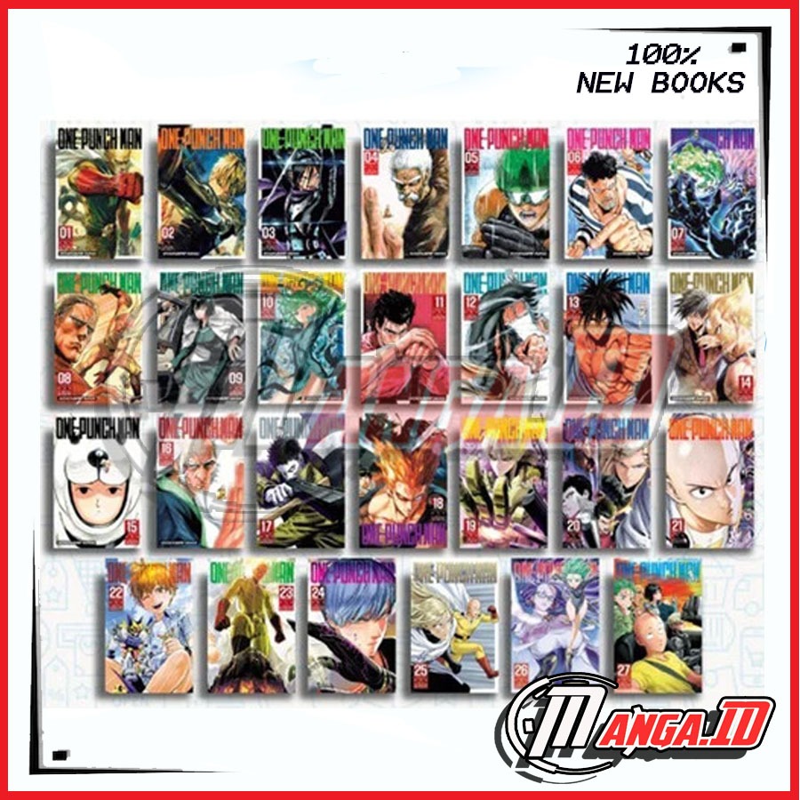 Komik One-Punch Man Volume (1-30) (English)