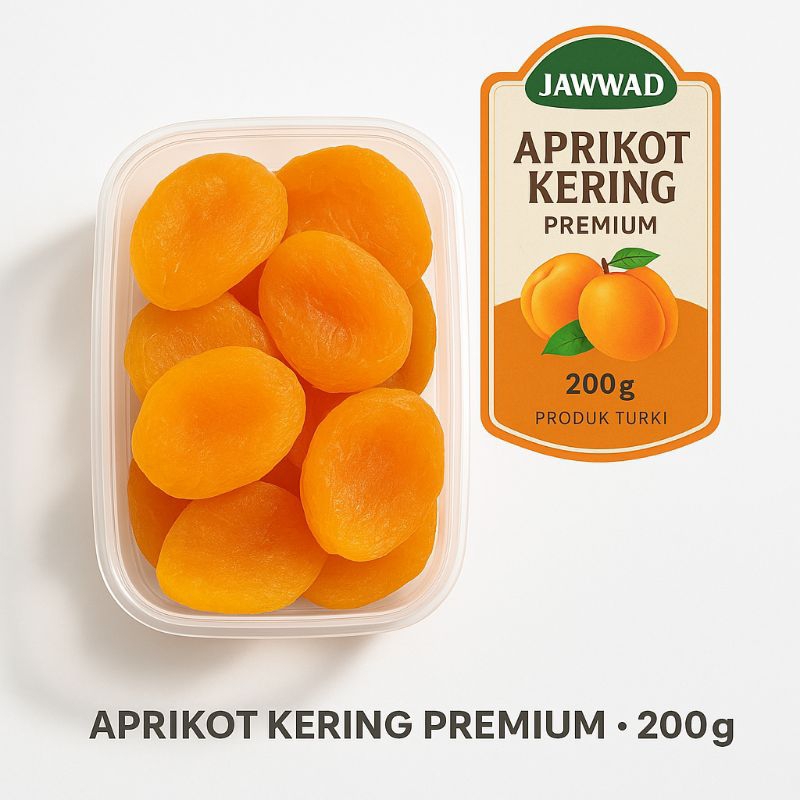 

Aprikot Kering Premium Manis Lembut Asli Turki