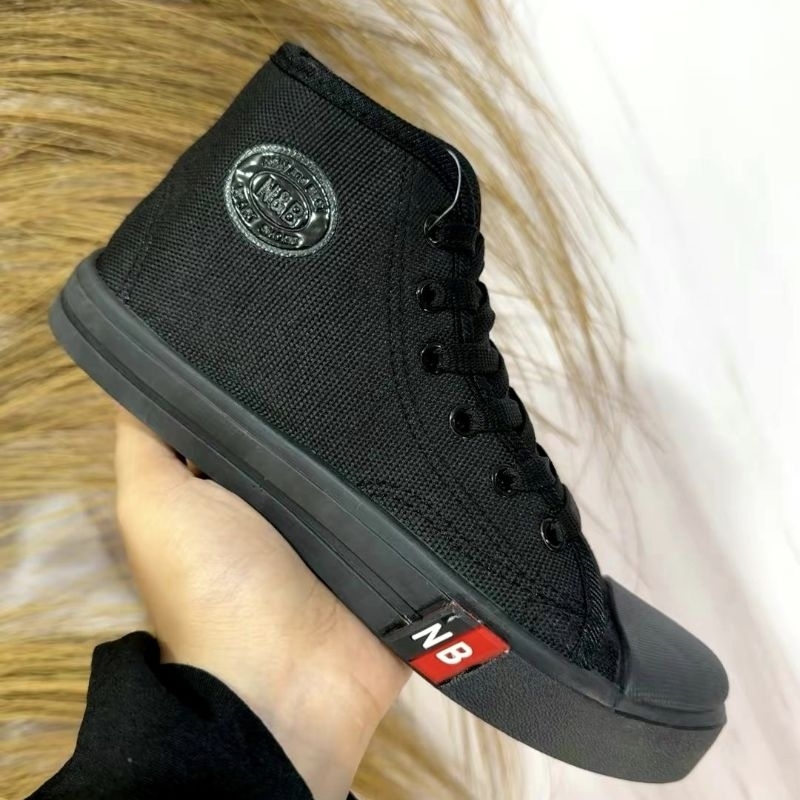 Sepatu Sekolah Anak Laki-laki Perempuan Sepatu Sekolah NB Tinggi Sol biasa