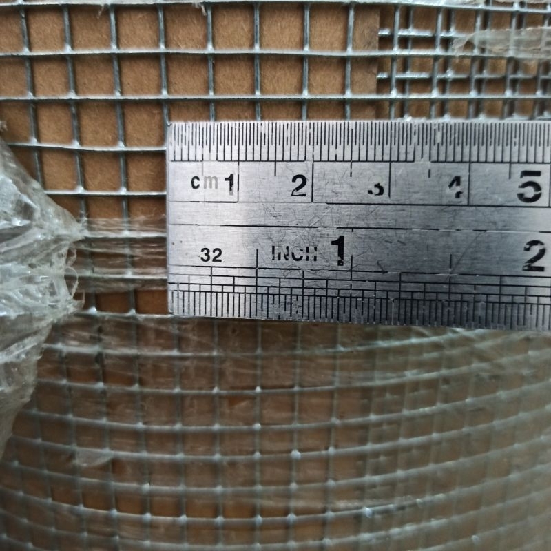 1 Rol Kawat Loket Las Hotdipped Galvanis Lubang 6mm x kawat 0.7mm