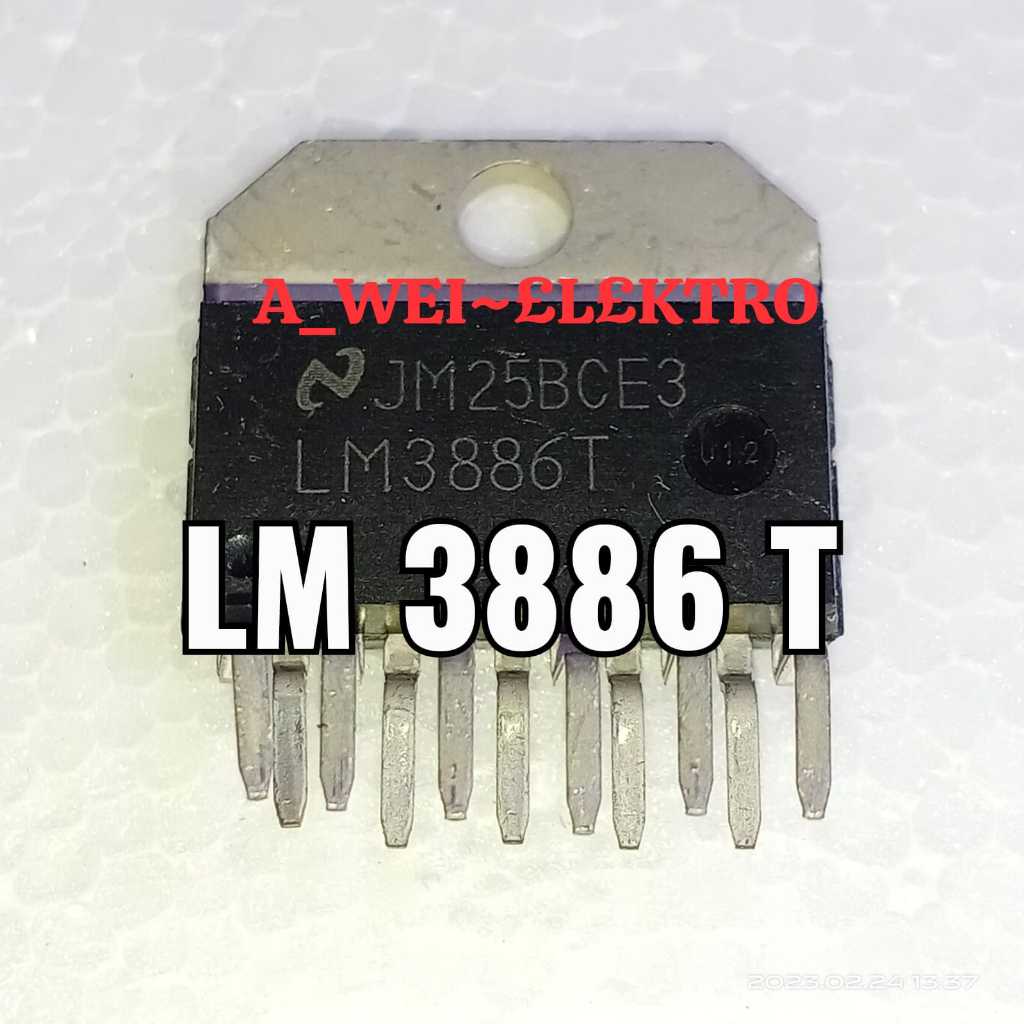 1pcs LM3886T LM 3886T 3886 T IC TR POWER AMPLIFIER MOBIL AUDIO MOSFET