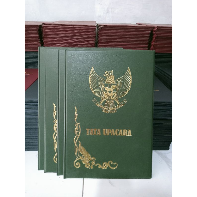 

Sampul Upacara || Cover Upacara. 1 Set (Isi 5pcs) Hijau Tua