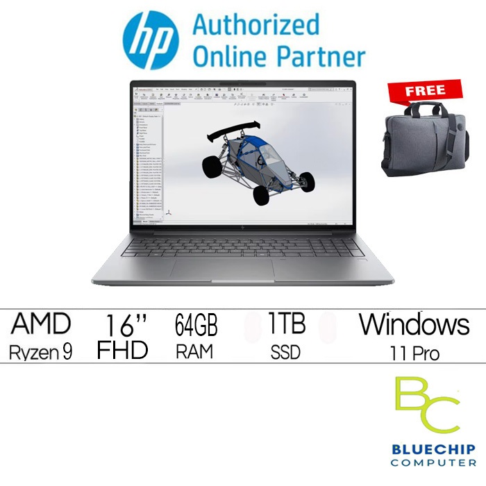 HP ZBook Power 16 G11 AMD Ryzen 9 RAM 64GB 1TB SSD Windows 11 Pro