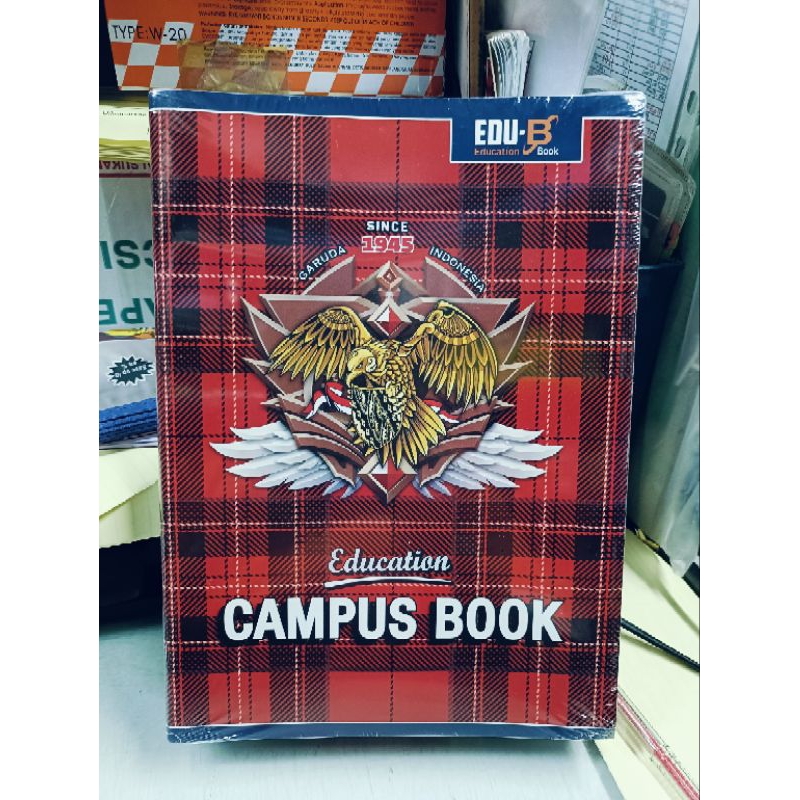 

Buku Tulis Boxy isi 100lbr campus