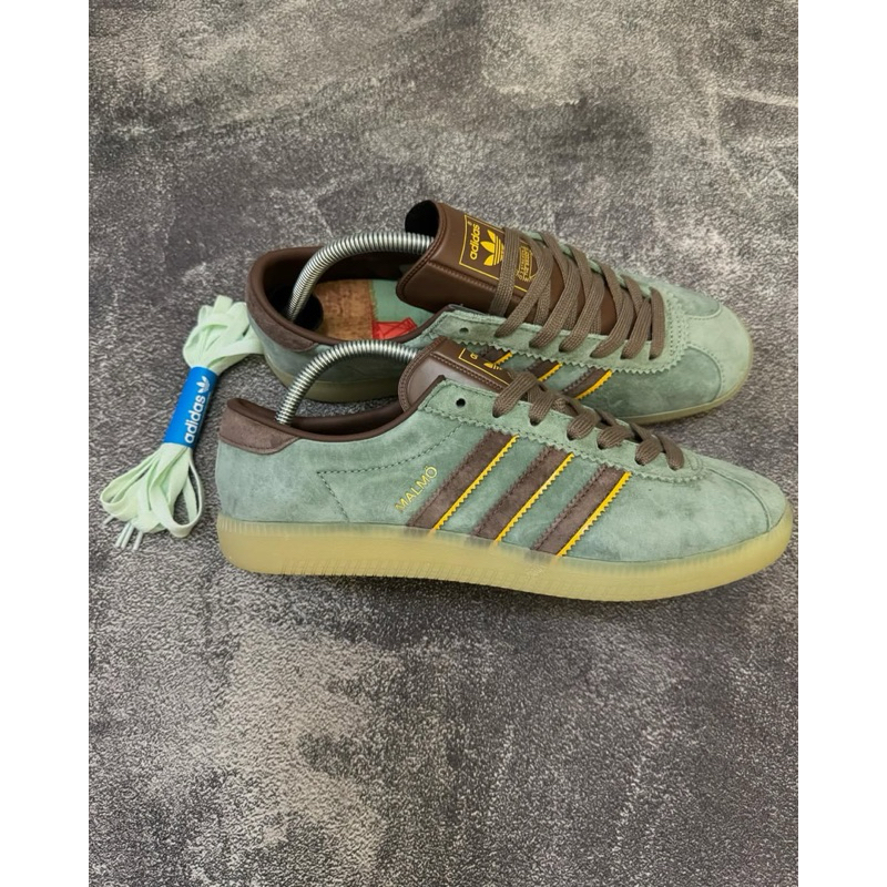 sepatu sneakers spzl malmo green