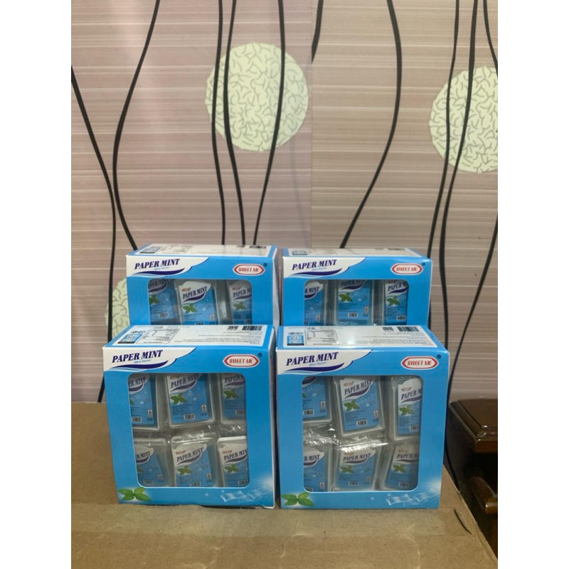 

Permen Kertas Rasa Pappermint dan Strawberry isi 30pcs/pack